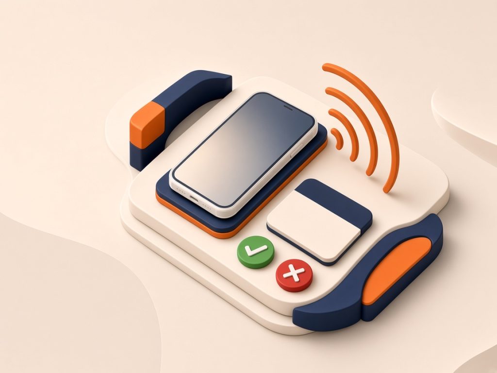 Freenet Mobilfunk Tarife 2026: Netze, 5G, Esim &Amp; Flex 10 Isometrische Szene Mit Smartphone, Signalringen Und Prüf-Tokens Für 5G-Tarife