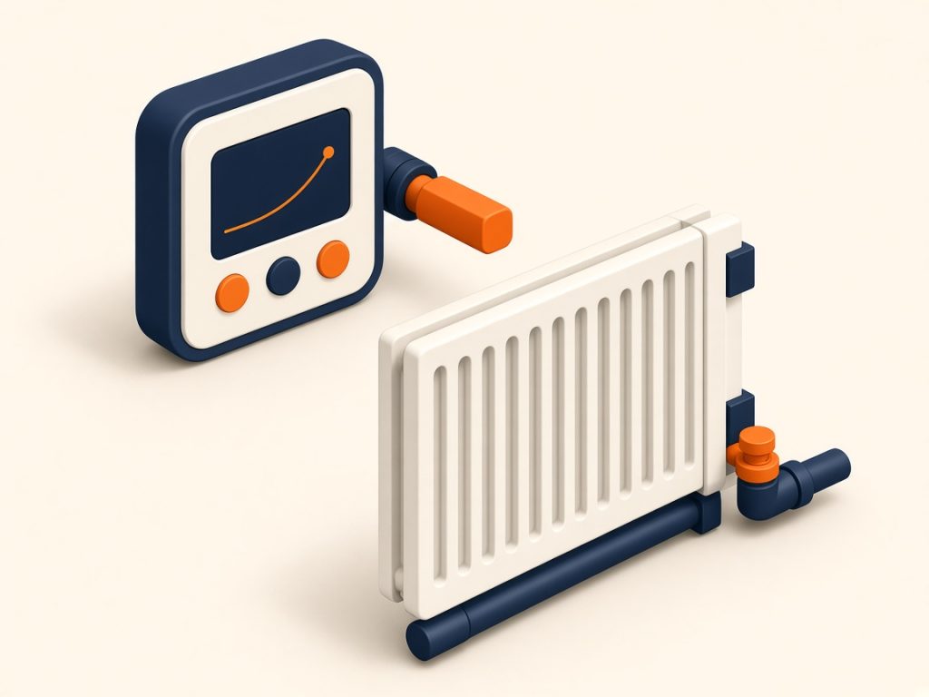 Gas Sparen 2026: 8 Tipps Für Niedrigere Heizkosten 9 Programmierbares Thermostat Neben Heizkörper