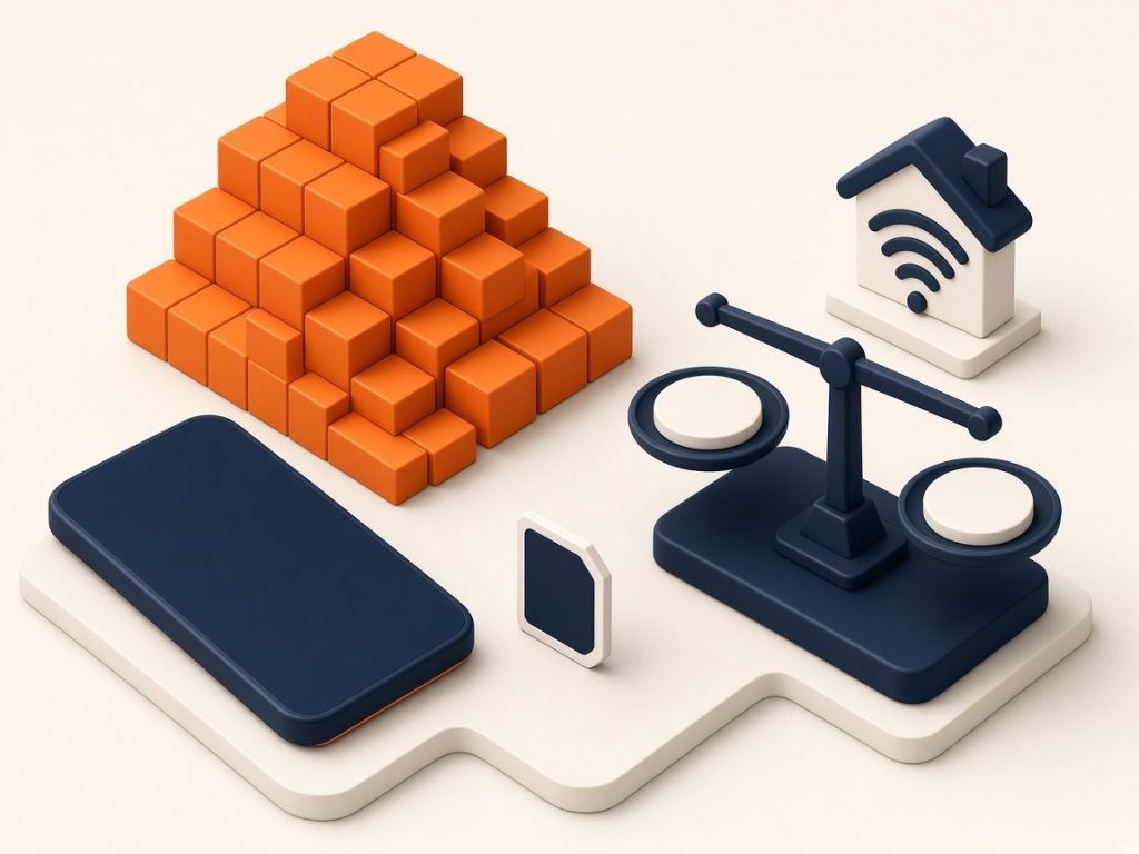 Grundsicherungsgeld 2026: Internet- Und Handykosten Richtig Einplanen 11 Smartphone Mit Datenblöcken Zum Vergleich Von Mobilfunk-Datenvolumen
