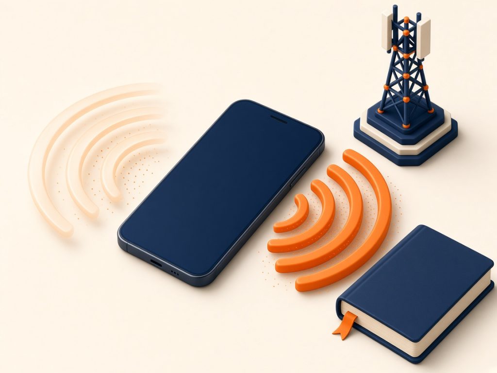 Lte-Handytarife 2026: 4G-Handyvertrag Oder 5G? 10 Isometrische Szene Zum Vergleich Von Lte Und 5G Am Smartphone