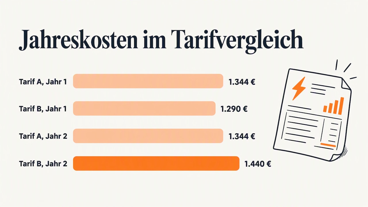 Die Besten Stromanbieter 2026: Tarife Und Anbieter Im Vergleich 9 Stromtarif Mit Oder Ohne Bonus: Ein Rechenbeispiel — Overview Diagram